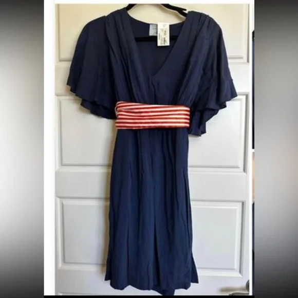 navy blue gameday dress POPFLEX Game Day Dress